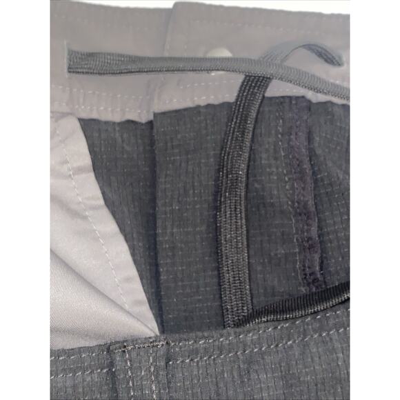 Prana Men’s Pant Grey Lightweight Jogger Pants Zip Fly Size 34 Square Texture - Picture 7 of 8